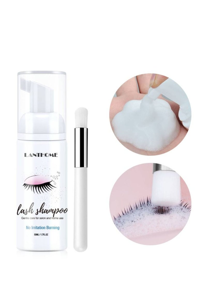 Lanthome شامبو الرموش اللطيف على العيون لجعلها لامعة ولامعة للنساء 50 مل - Image 2