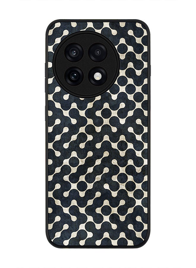 Stylizedd For OnePlus 13R / Ace 5 Pro Case,Slim fit Camera Protection, Shockproof Thin Phone cover  - Connect The Dots (Black)