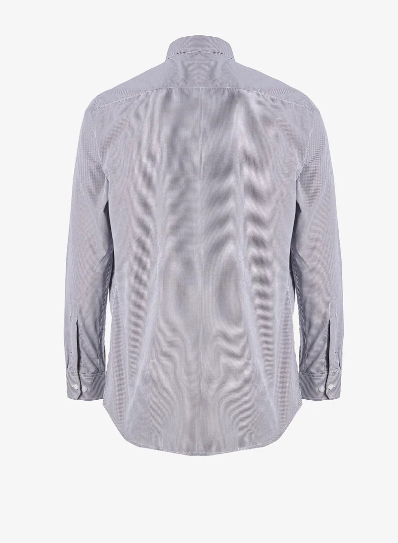 Robert Wood Tiny Check Formal Shirt