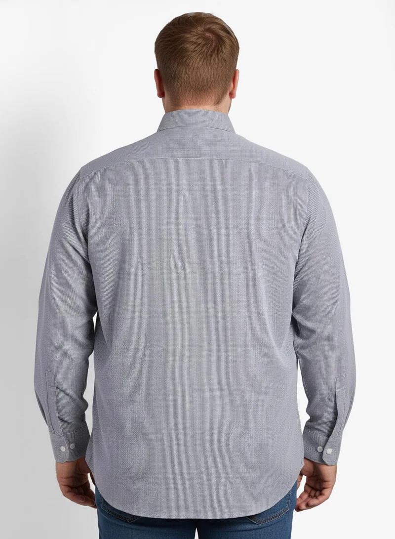 روبرت وود قميص رسمي كاروهات صغير