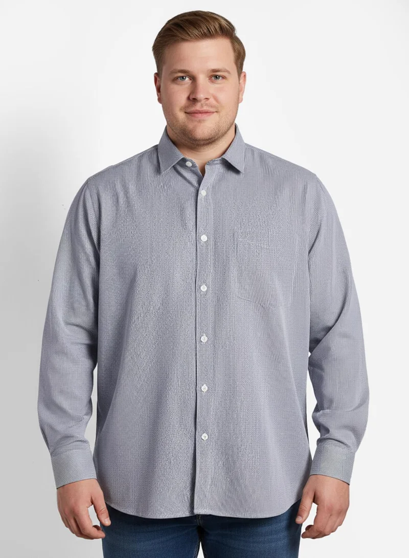 روبرت وود قميص رسمي كاروهات صغير