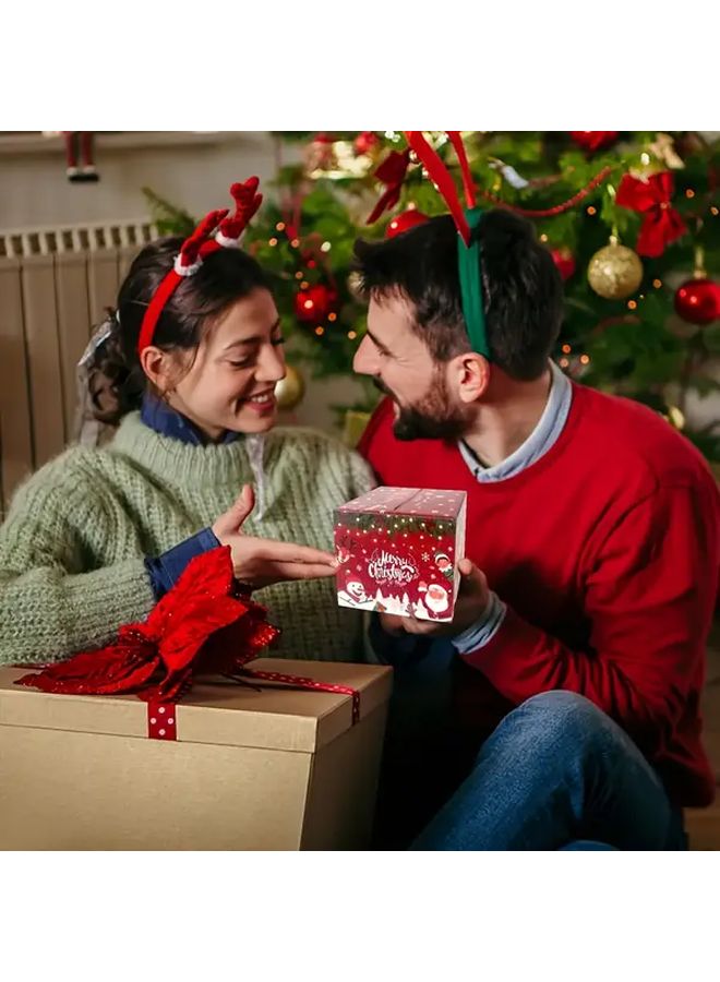 Christmas Money Drawing Box Santa Claus Surprise Cash Storage Gift For Holiday Birthday Party - Image 3