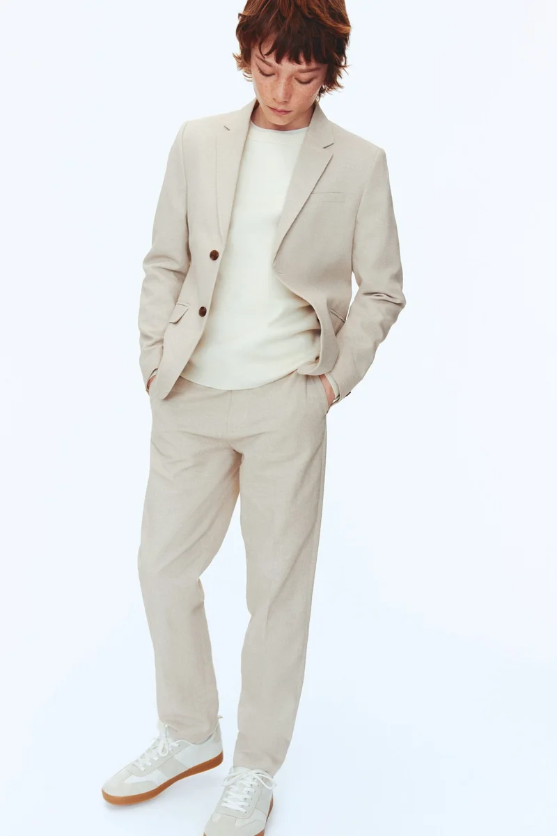H&M Linen-blend suit