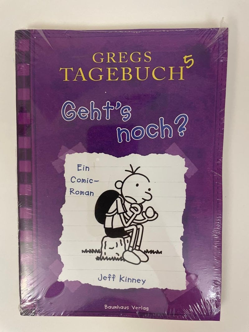 German Books for Kids - Gregs Tagebuch -Geht’s noch? Diary of a Wimpy Kid