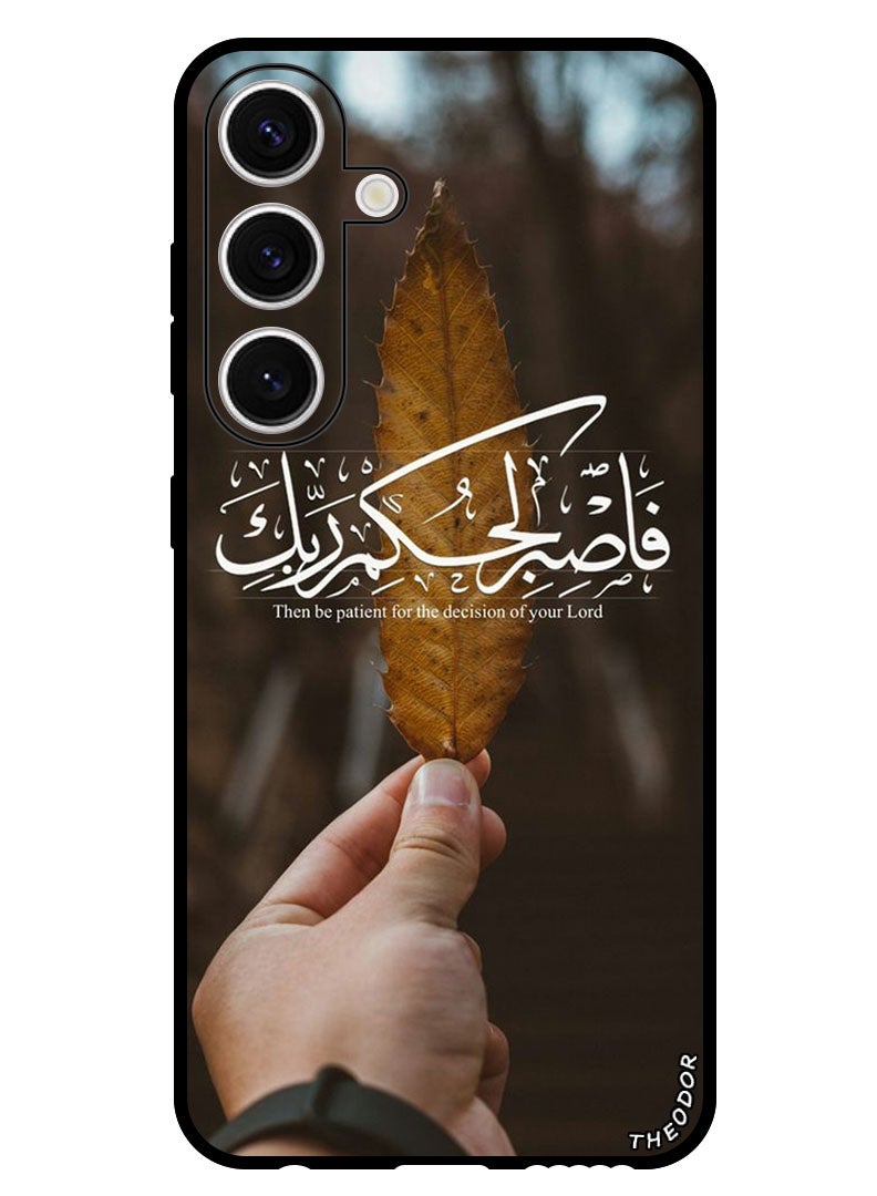 Theodor Protective Case Anti Scratch Shock Proof Bumper Cover For Samsung Galaxy S24 Plus Be Patient - Image 1