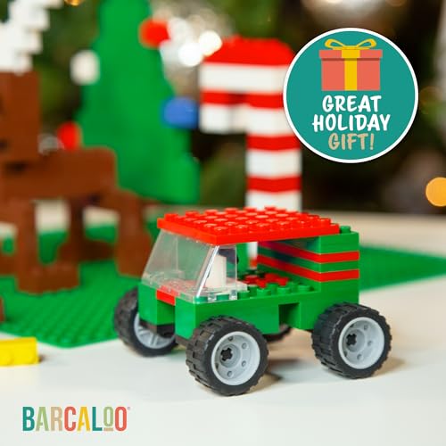 Barcaloo 400 Piece Wheels and Axles Sets, Building Bricks Car Parts and Pieces Kit - Car Building Set with Wheels, Axles & Windshields and Bonus Bricks - Image 3
