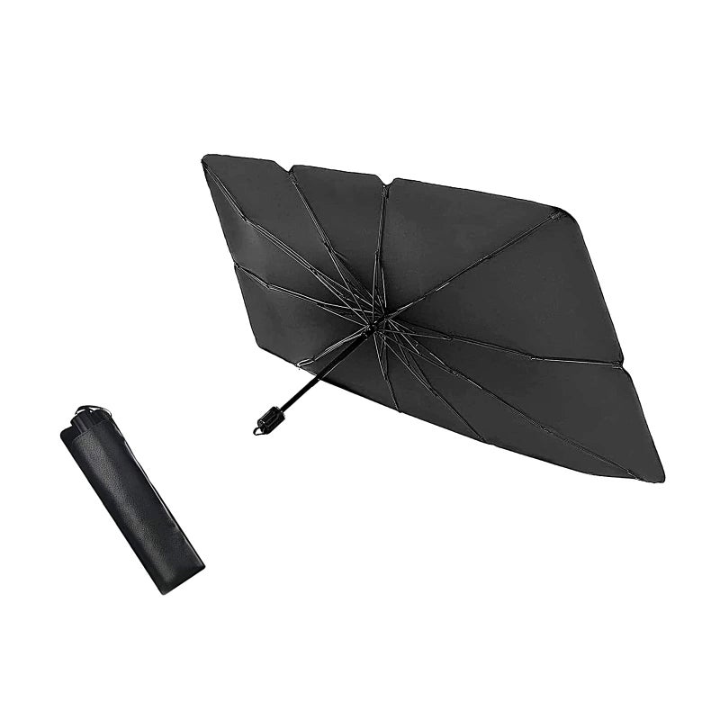 Sodcay Windshield Sun Shade Umbrella Foldable Car Sun Visor Protector Reflector for UV Ray Block and Heat Protection 31 x 55 - Image 2