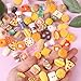 DULEFUN 100pcs Miniature Foods Drink Bottles Toys Mixed Mini Resin Food Drinks Figures Pretend Play Kitchen Game Party Favor Toy for Dollhouse Accessories Decorations - Image 4
