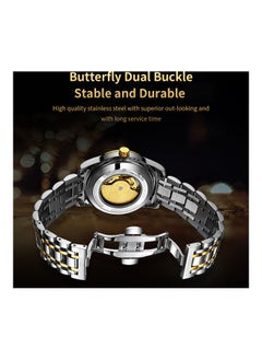 Generic Tevise Skeleton Noctilucent Automatic Mechanical Men Watch  - Image 3