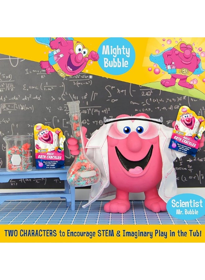 Mr. Bubble Magic [Bath] Crackles - [Fun] to add to Bubble [Bath] to Make [Bath] Time Exciting for Kids with Colorful Pops and Fizzy Snap (12 Packets, 1 oz Each) - Image 2