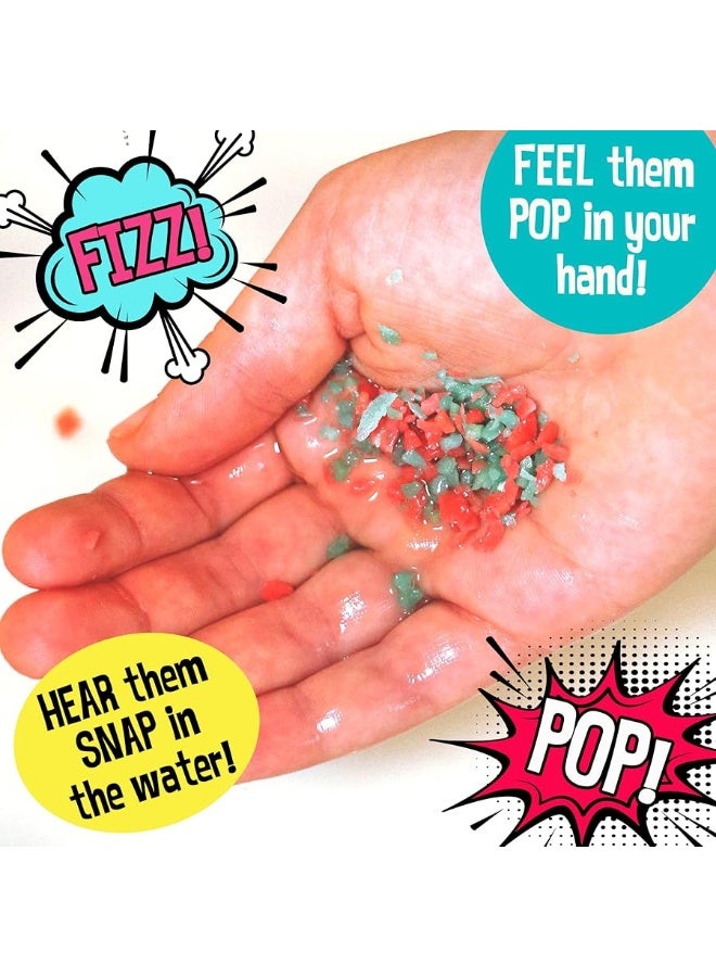 Mr. Bubble Magic [Bath] Crackles - [Fun] to add to Bubble [Bath] to Make [Bath] Time Exciting for Kids with Colorful Pops and Fizzy Snap (12 Packets, 1 oz Each) - Image 4