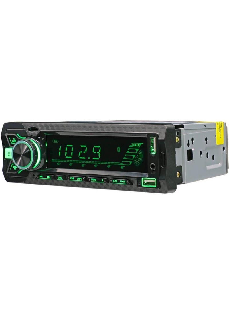 Megavox 7 Colors Car Radio Bluetooth Radio USB SD Aux Amp Output 2 Years Warranty  - Image 3