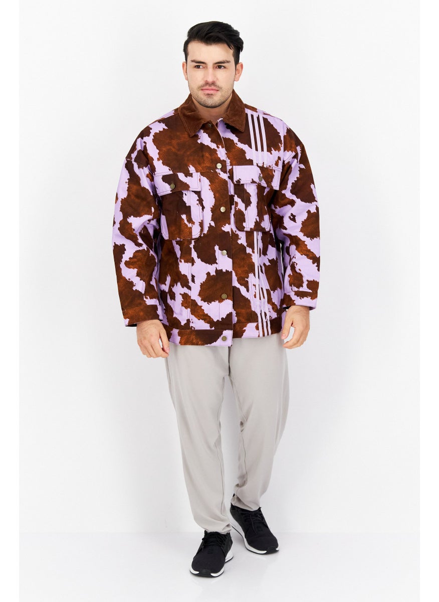 adidas Originals Adidas Originals x Ivy Park Men Sportswear Fit Long Sleeve Outdoor Jacket, Multicolor  - Image 4