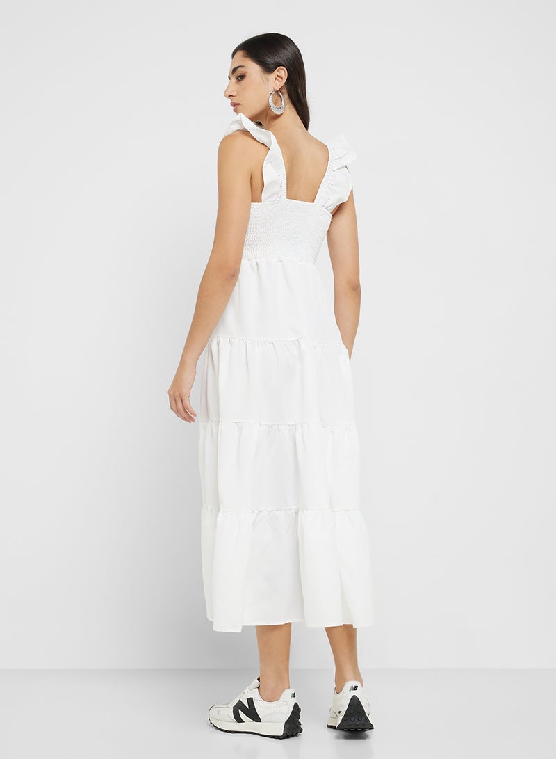 جينجر فستان قطني متعدد الطبقات - Image 2