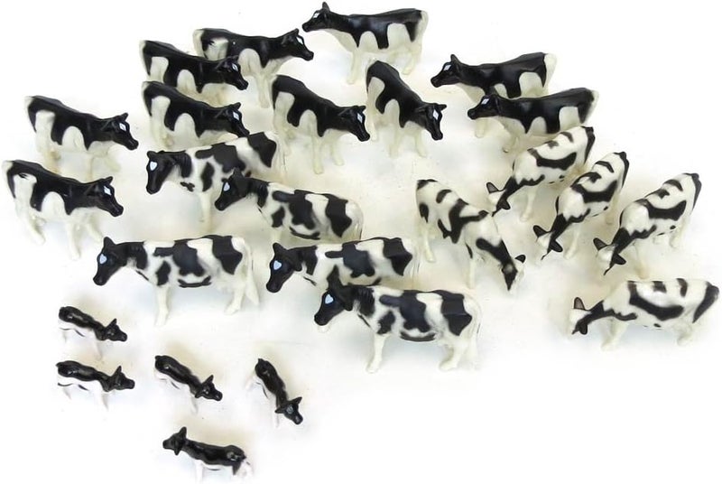 ERTL 1/64th 25 Pack of Holstein Cattle ZFN12662 - Image 1