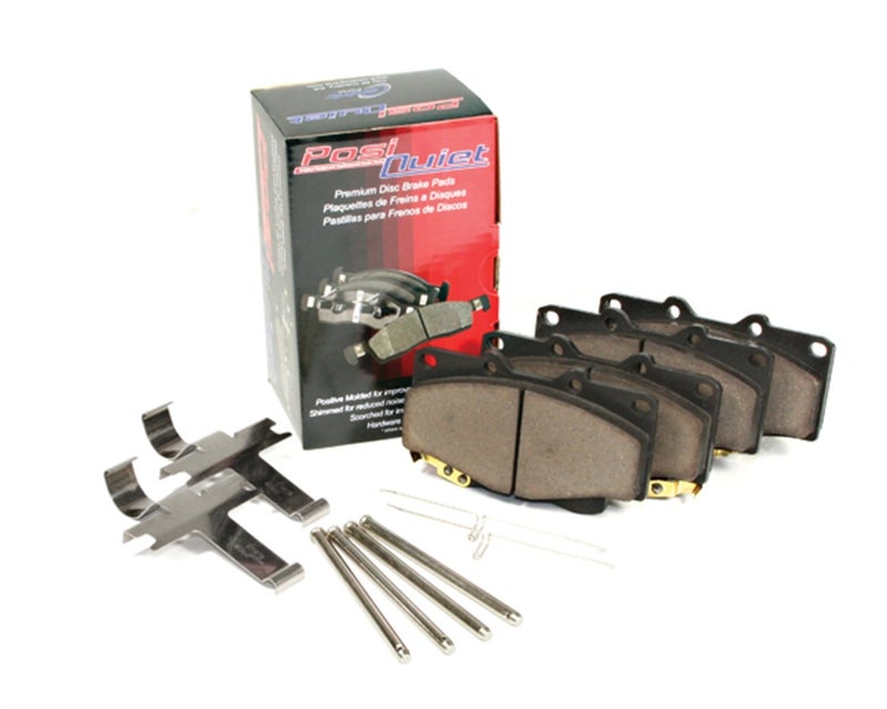 Centric Parts Centric 105.11240 Posi Quiet Premium Ceramic Rear Disc Brake Pad Set for Select Scion, Subaru, and Toyota Model Years - Image 2