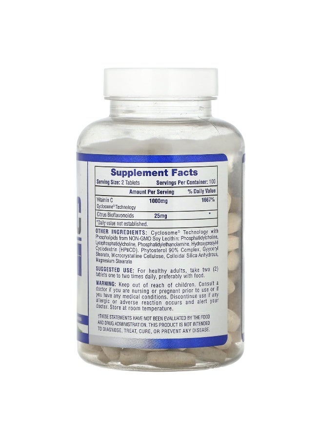 Hi Tech Pharmaceuticals, Vitamin C, 500 mg, 200 Tablets (Packaging may vary) - Image 2