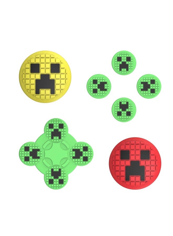 general Switch Joy-con Cat Claw Heart-shaped on Stickers Ns Cross Color Stickers Rocker Cap Protective Sleeve Accessories-Product Color:14 - Image 1
