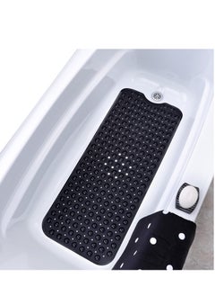 Non-Slip Bathtub and Shower Mat with 200 Suction Cups Anti-slip for Elderly Kids Extra Long for Bathroom Mats Mildew Resistant Machine Washable Black 100 x 40 cm - pzsku/Z135DEDA888DEA6B195CAZ/45/_/1723187832/c2df708e-351d-400b-b49c-442b7a99d75c