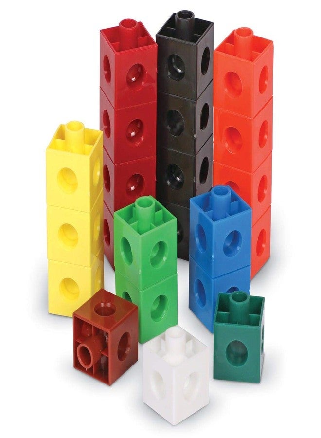 ariapens ARIA Education Hex-A-Fix Cubes Set of 150 | Mathematics Counting Cubes | Interlocking Unifix Building Blocks. - Image 4