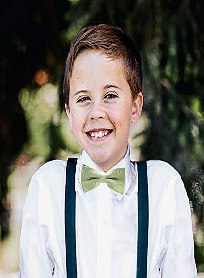 BELLUNO Boys Bow Ties, Pre-tied Bow-Ties Adjustable for Kids, Children, Toddler BowTies, 8-Pack - Image 5