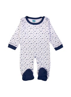 Babies Basic 5 Piece Unisex 100% Cotton Gift Set Include Bib, Romper, Mittens, Cap And Sleepsuit/Jumpsuit- Be Brave  - Image 3