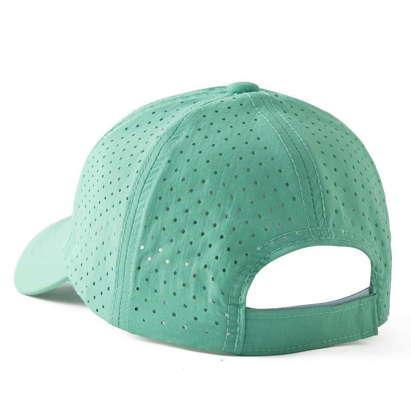 Jastore Kids Sun Hats for Girls Boys Quick Drying Baseball Cap Lightweight Sun Protection Hat for Outdoor Activity (US, Age, 3 Years, 6 Years, Green) - Image 2