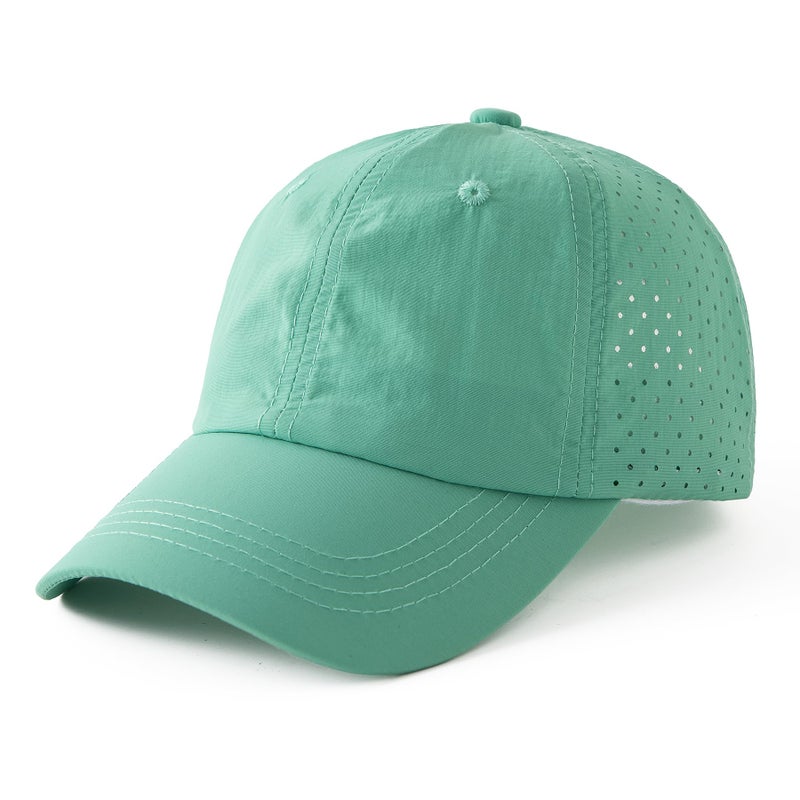 Jastore Kids Sun Hats for Girls Boys Quick Drying Baseball Cap Lightweight Sun Protection Hat for Outdoor Activity (US, Age, 3 Years, 6 Years, Green) - Image 1