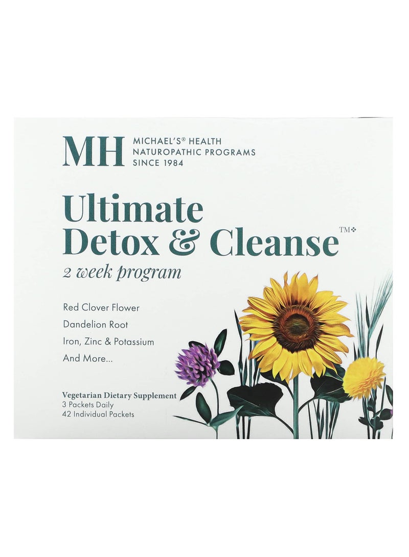 Ultimate Detox & Cleanse, 42 Individual Packets