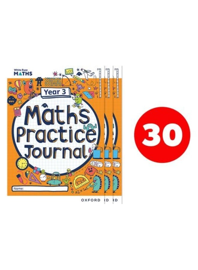 White Rose Maths Practice Journals Year 3 Workbook  - Image 1
