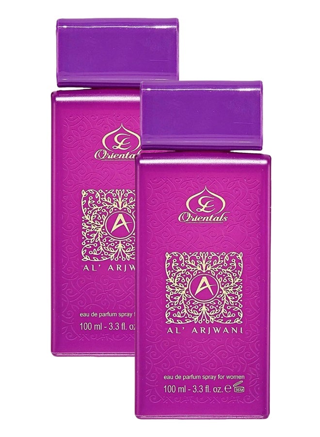 Oriental 2 Pieces Al Arjwani Perfume For Women 100ml EDP - Image 1