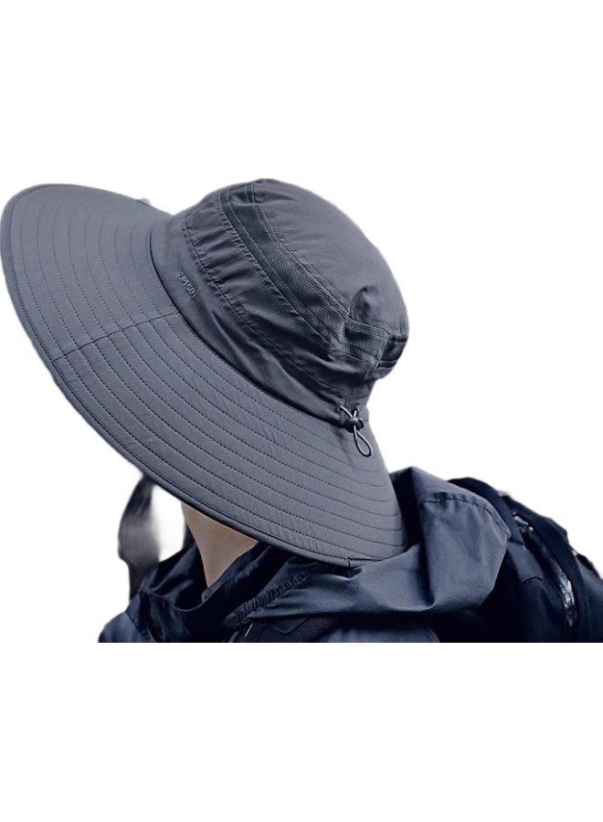 Tactical Bird Zhanshuniao (Large Head Circumference) Plus Size Sun Protection Fisherman Hat For Men, Large Fishing Sun Hat, Plus Size Extra Large - Image 3