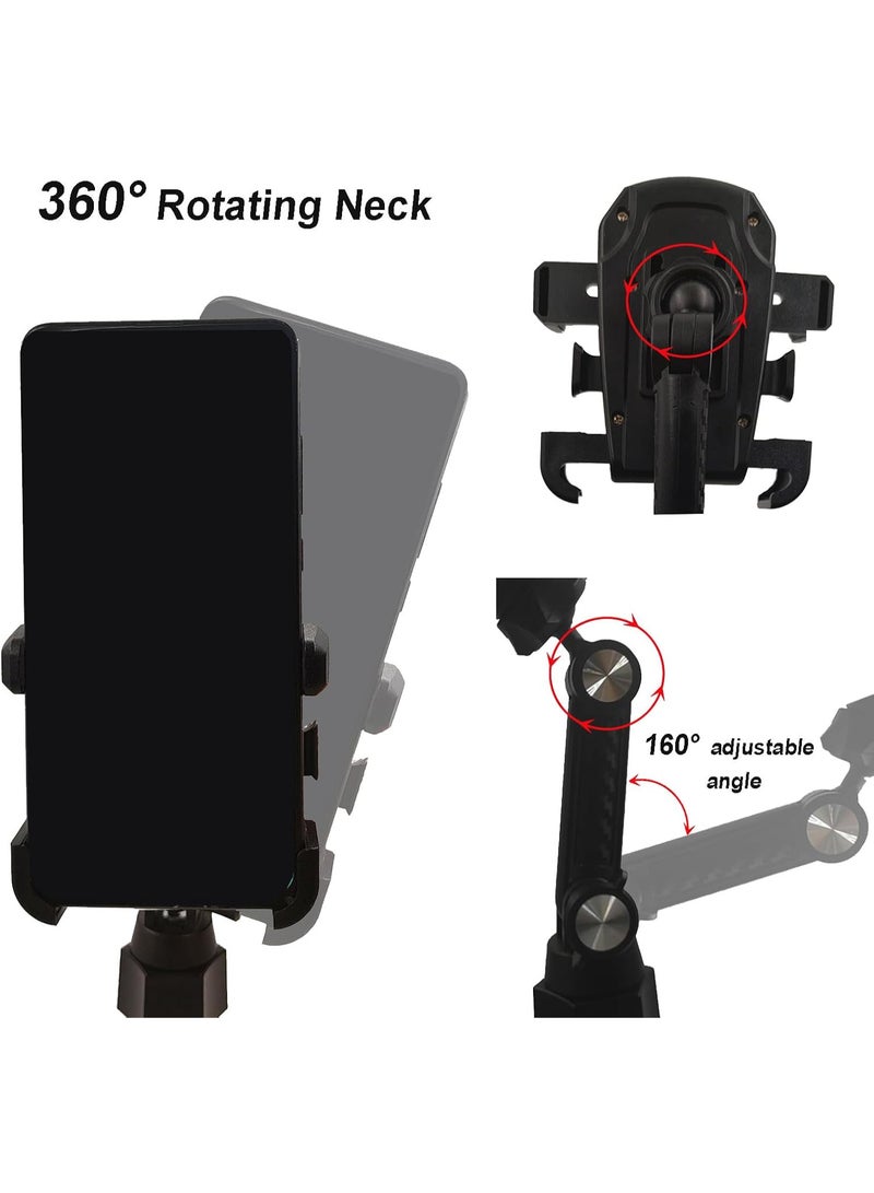 Car Phone Holder for Your Car with 2 Car Cup Holder Phone Mount Universal Automobile Cradle - Adjustable Clamp Arms & Angles, 2 in 1 Cup Phone Holder Fit for All Smartphones and Most Bottle - Image 3