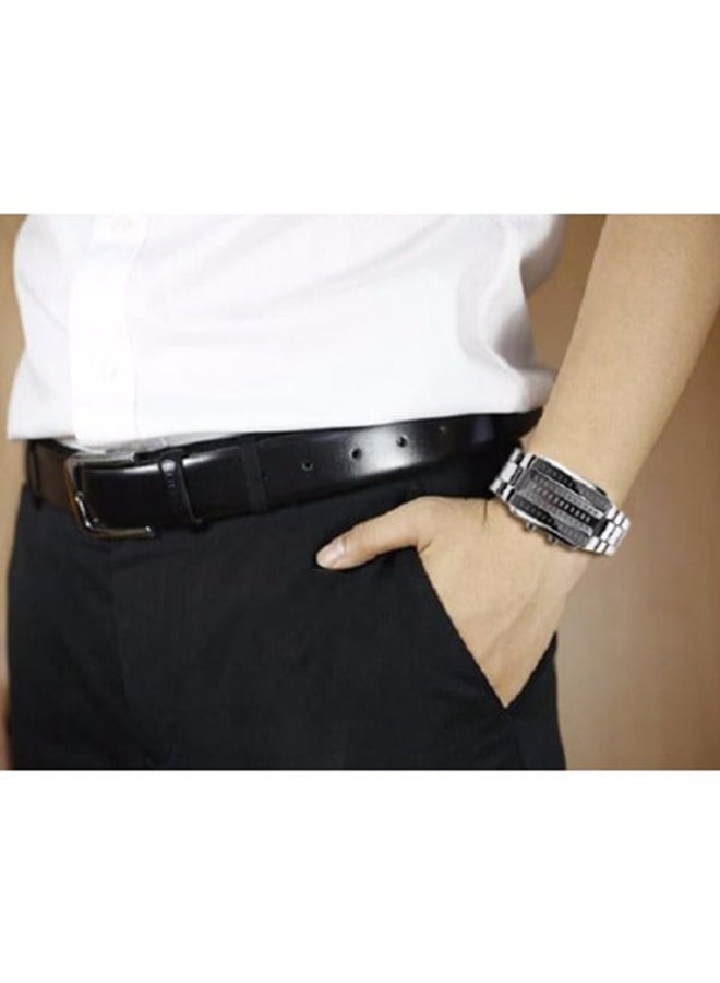 Men's 3D Glass Electronic Digital Watch 1035 - Image 3