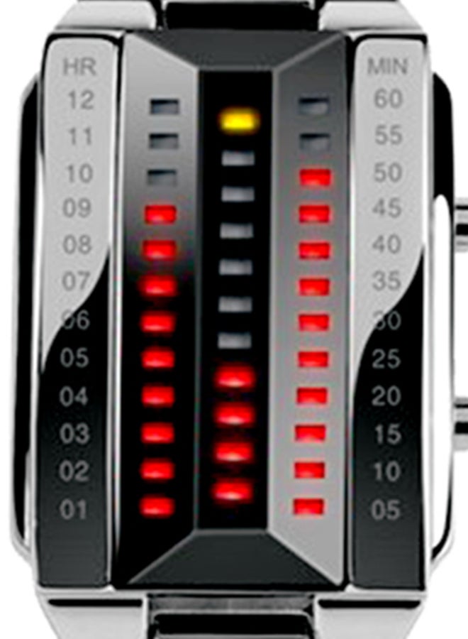 Men's 3D Glass Electronic Digital Watch 1035 - Image 4