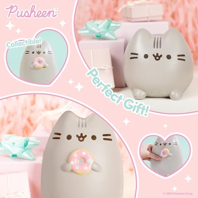 Pusheen Cat Slow Rising Cute Jumbo Squishy Toy (Bread Scented, 6.3 inch) [Birthday Gift Bags, Party Favors, Gift Basket Filler, Stress Relief Kawaii Stuff Toys] - Loaf - Image 5