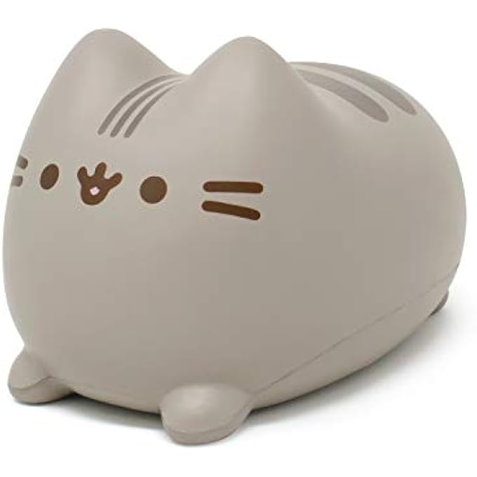 Pusheen Cat Slow Rising Cute Jumbo Squishy Toy (Bread Scented, 6.3 inch) [Birthday Gift Bags, Party Favors, Gift Basket Filler, Stress Relief Kawaii Stuff Toys] - Loaf - Image 1