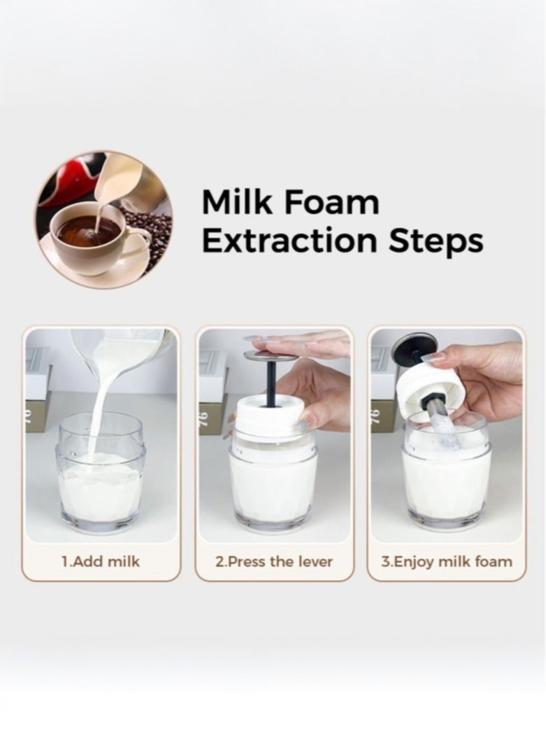 Cafelffe Portable Espresso Machine,3 in 1 Manual Coffee Maker Compatible Ground Coffee,NS Original Capsules & DG Capsule,Fast Manual Hot & Cold Brew, Small Handheld Brewer, Manual Espresso Maker For Camping, Business, Hiking, And Office (BLACK) - Image 3