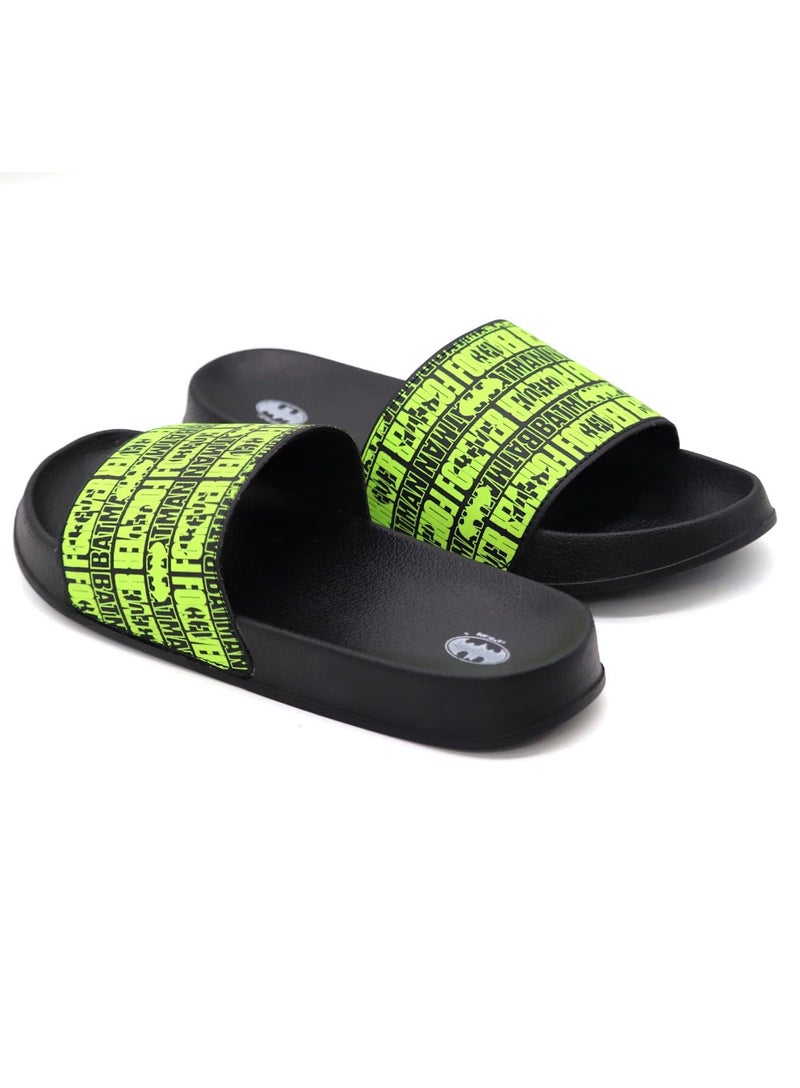 SVAAR Authentic Batman Forever Men's Ultra Soft Sliders/Slippers for Men with Soft Cushion | Everyday Flip Flops for Gents/Boys Black - Image 5