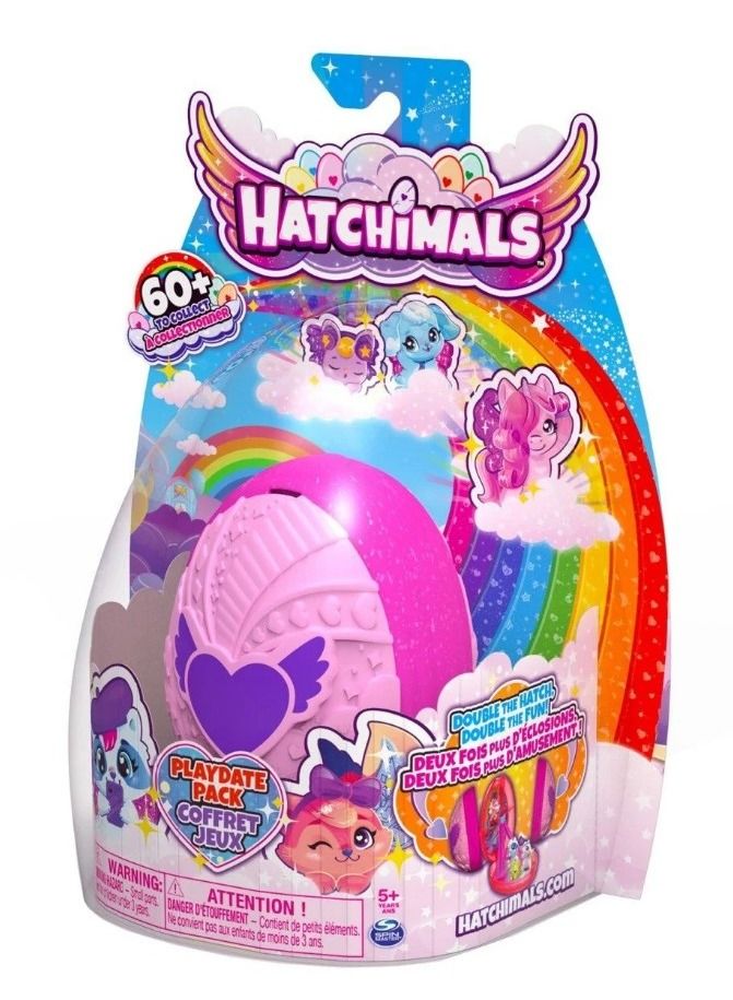 HATCHIMALS Playdate Pack with Egg Playset - Image 1