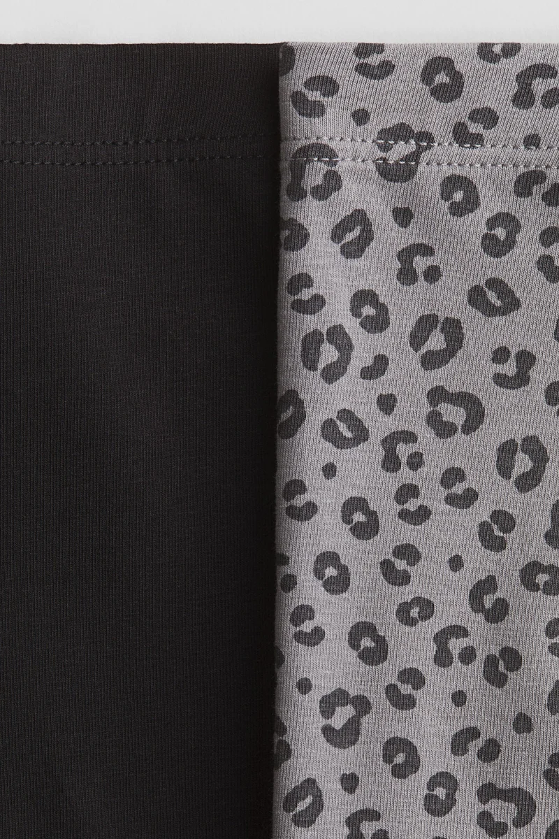 H&M 2-pack cotton leggings