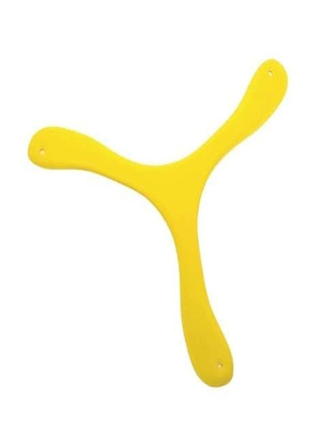 CERO ® 3D Printed Outdoor Boomerang for Kids, 4 to 12 Year Old Boy | Girls (Yellow PLA Plastic)