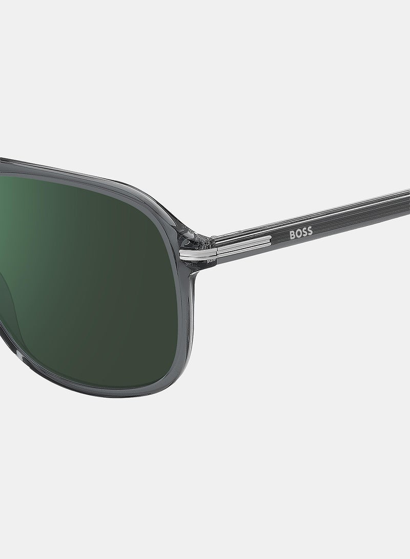 BOSS Men Square Sunglasses 57 BOSS 1751/S - Image 4