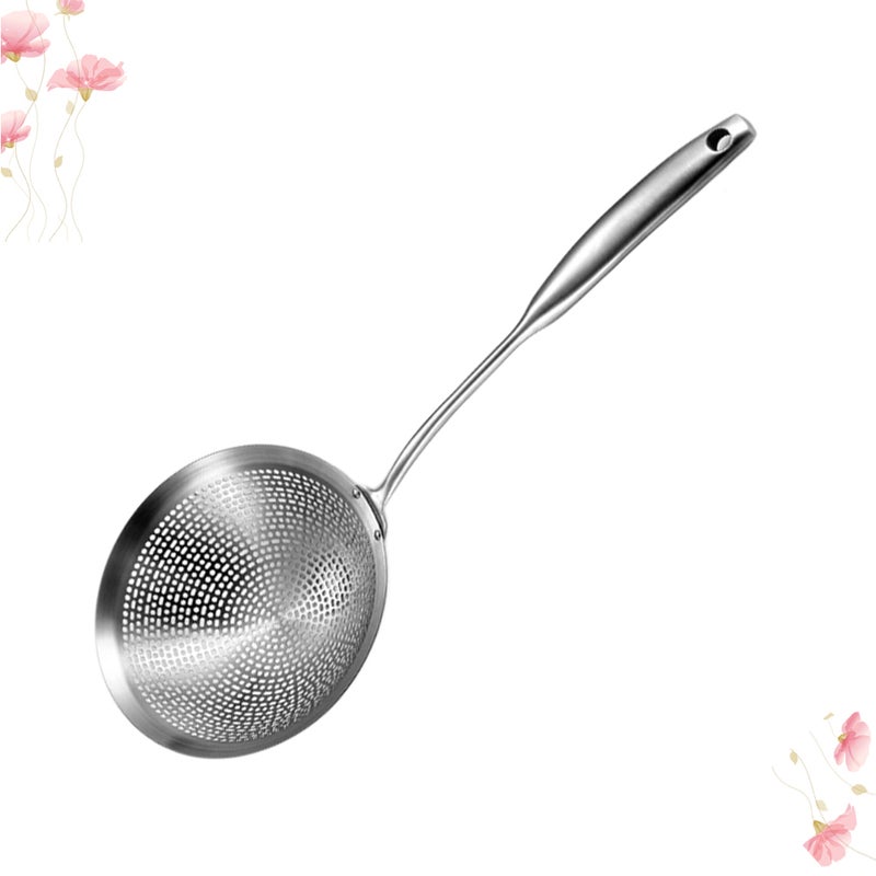 Large Stainless Steel Fine Mesh Strainer With Reinforced And Lengthened Handle Designed For Chefs And Kitchen( ) - Image 4