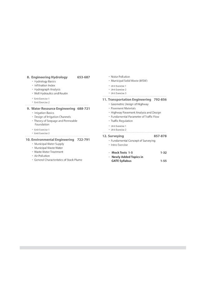 Arihant GATE TUTOR Study Guide for Civil Engineering Exam 2026 | Fully Revised Edition with Gate Solved Papers (2025-2023) and 5 Mock Tests  - Image 5