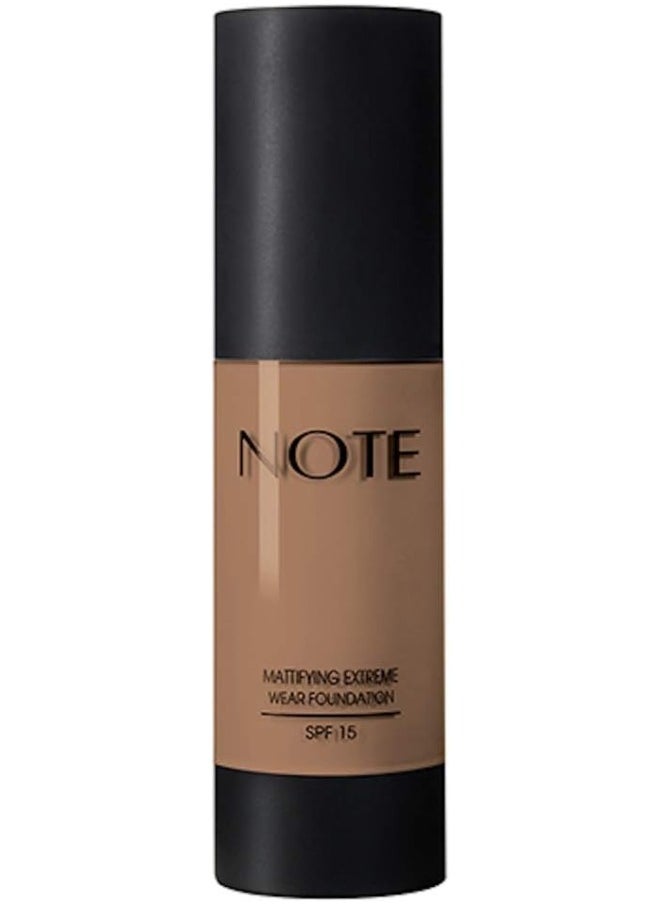 Note Note Mattifying Extreme Wear Foundation SPF 15 - No. 102 Warm Almond  - Image 2