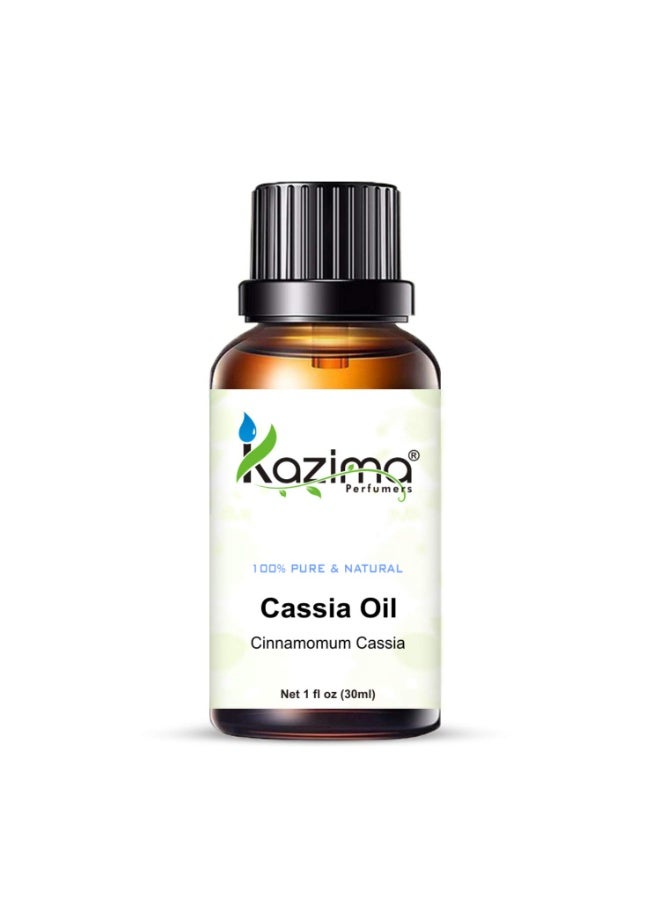 كازيما زيت كازيما (KAZIMA) العطري من القرفة الصينية (كاسيا) - نقي وطبيعي 100% وغير مخفف، للعناية بالبشرة والشعر (30 مل) - Image 3