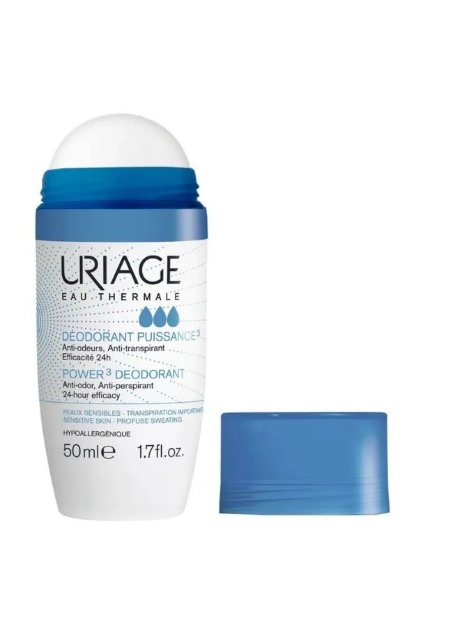 Uriage Roll-On Deodorant 50ml (Sweating) - Image 2