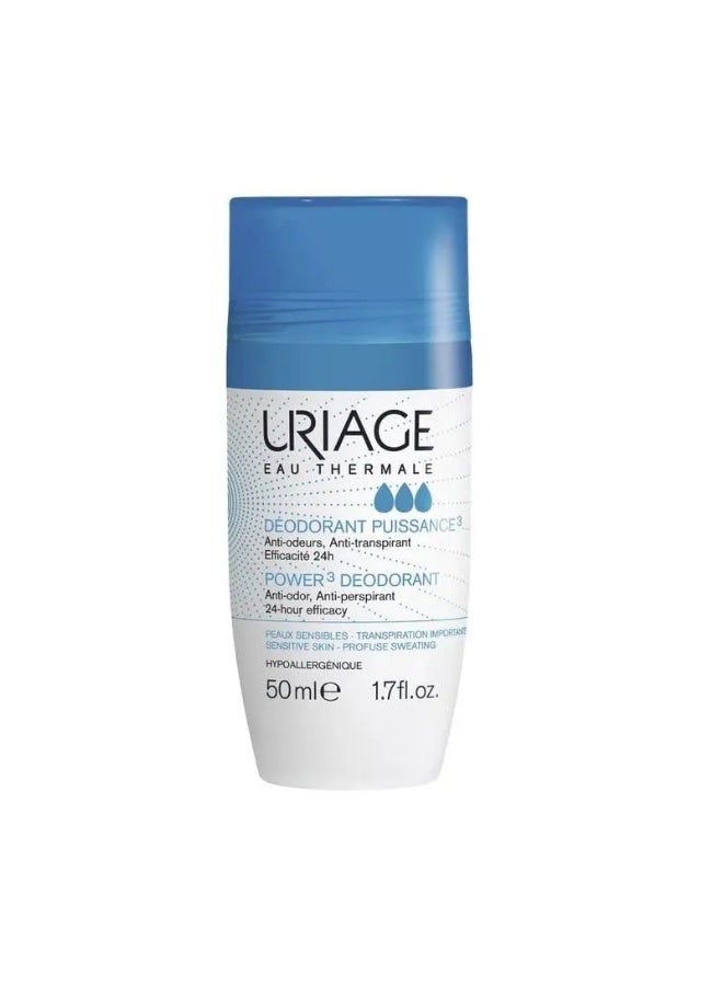 Uriage Roll-On Deodorant 50ml (Sweating) - Image 1