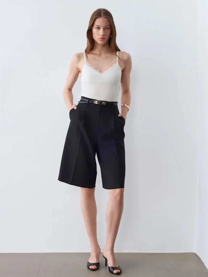 ديلفين DILVIN Lace V-Neck Sleeveless Cami Blouse